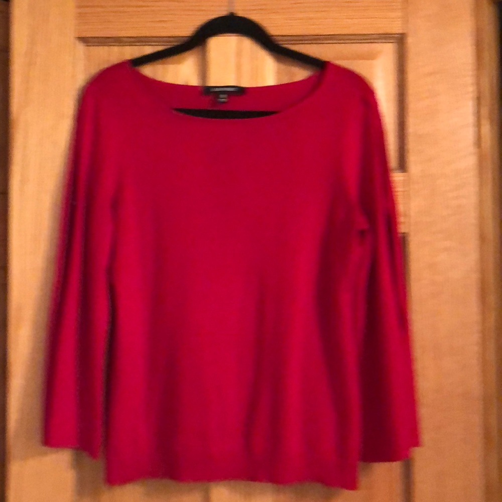 Red sweater